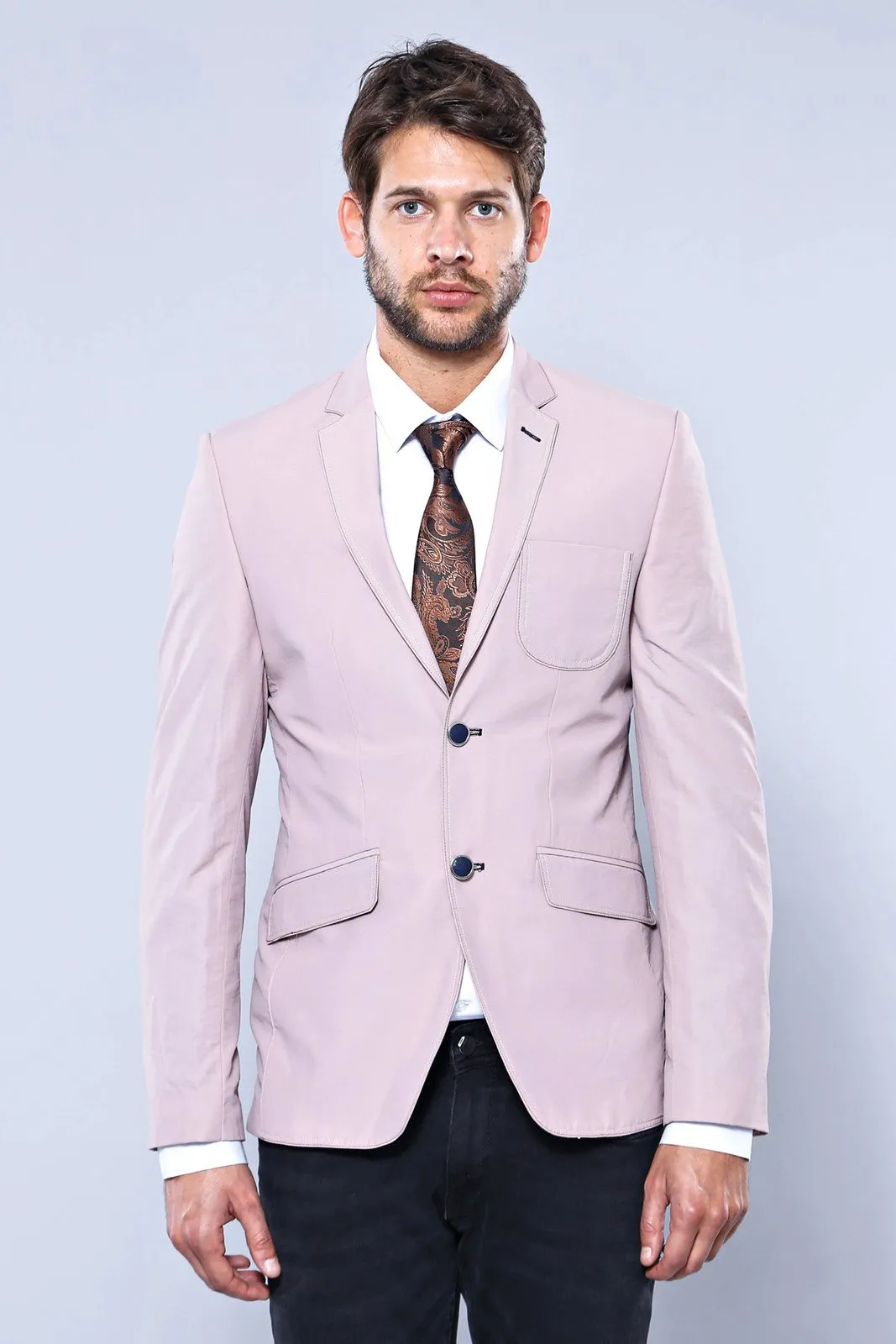 15453 Light Pink Blazer