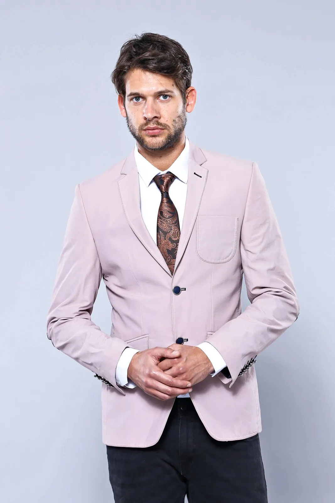 15453 Light Pink Blazer