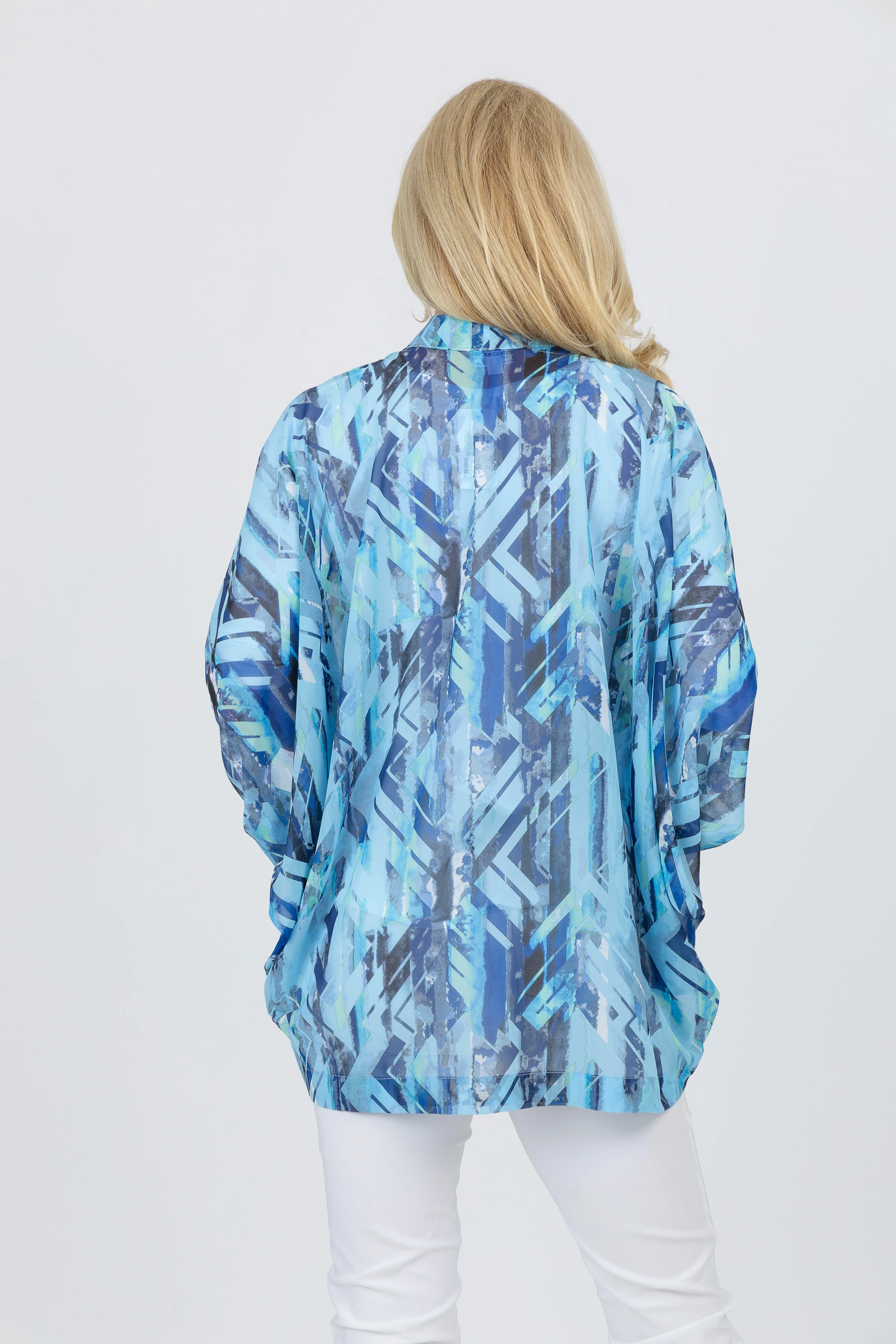 5328 Kimono Cardi - Oceans