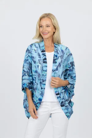 5328 Kimono Cardi - Oceans