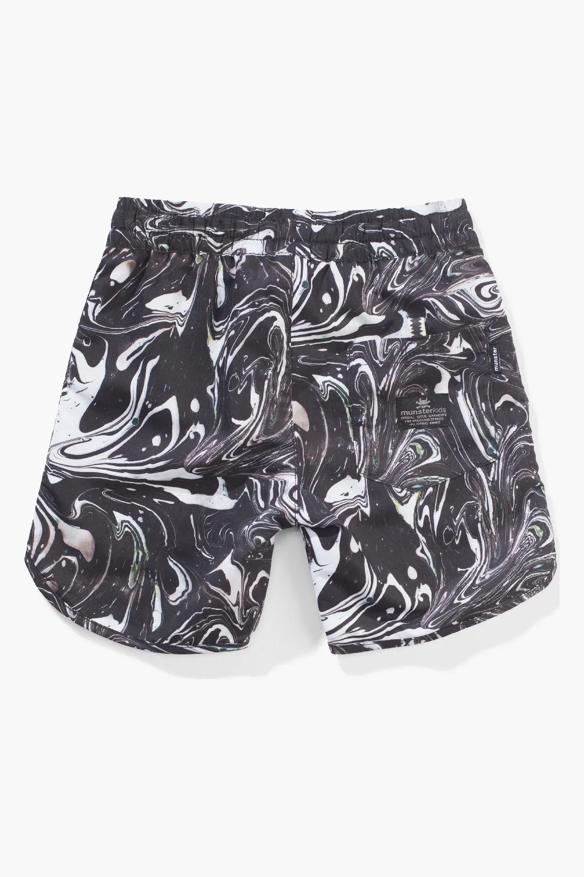 Boys Shorts Munster Kids Black Dye Boardshorts