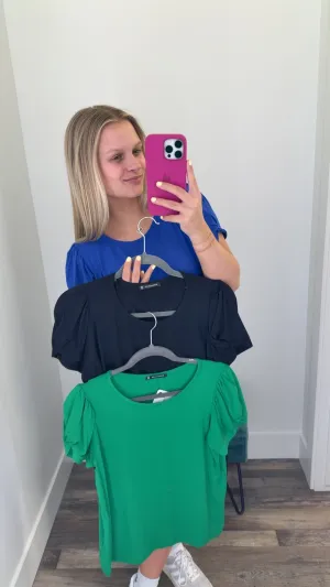 Crew Neck Jersey Tee