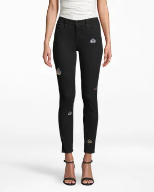 Crown Denim Jean In Black