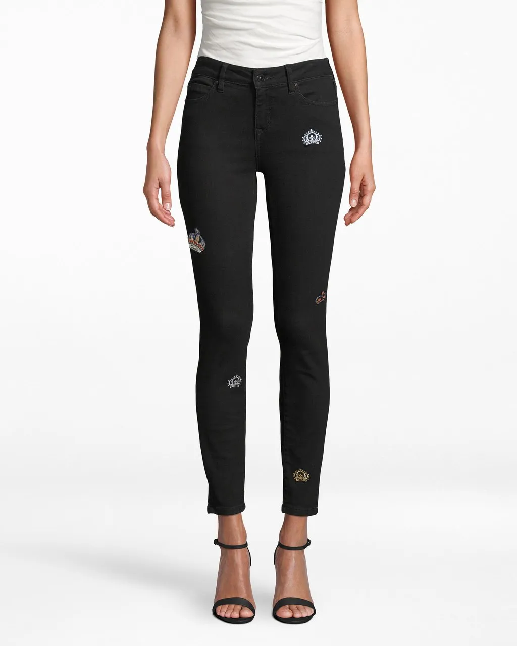 Crown Denim Jean In Black