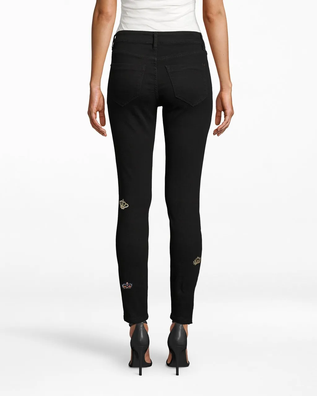 Crown Denim Jean In Black