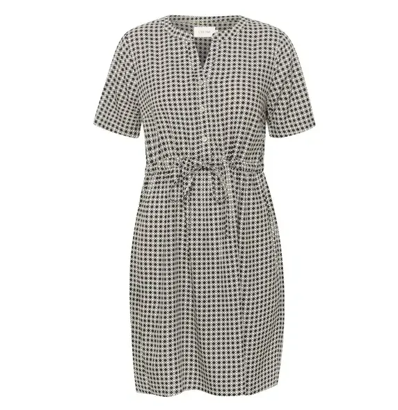CRTIAH SHORT DRESS "Zally Fit, Tiny Graphic"