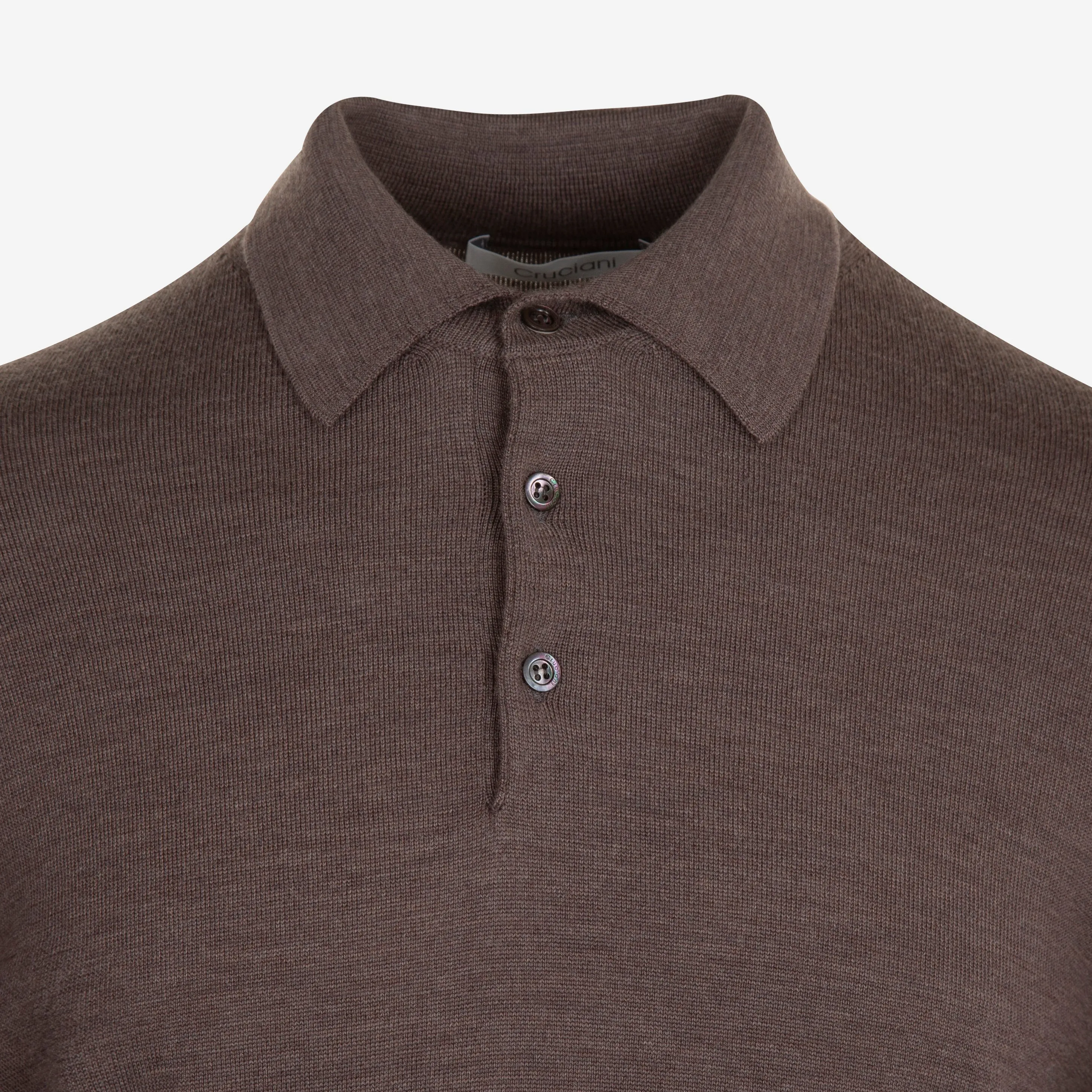 Cruciani Wool Polo Knitwear