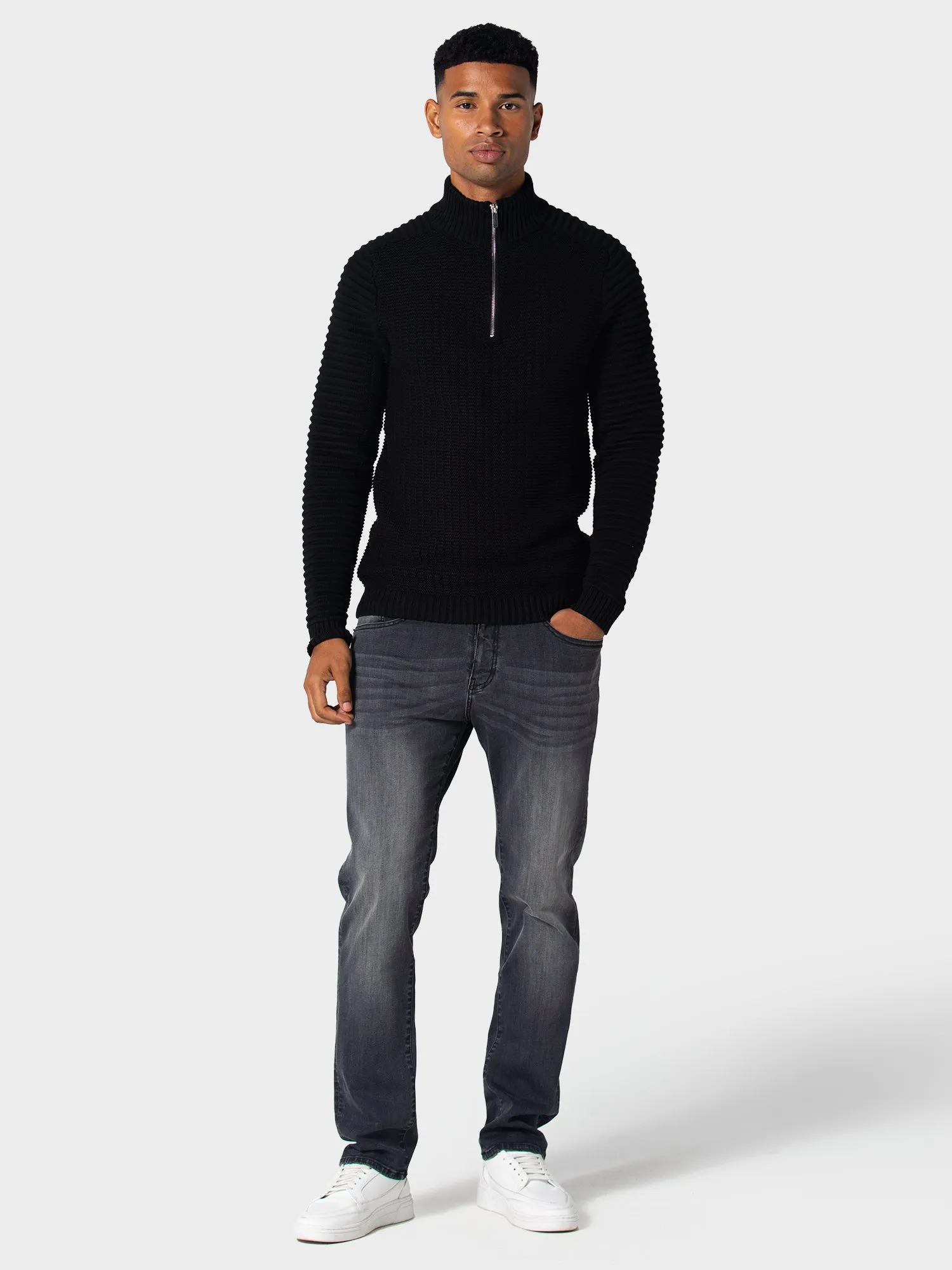 Cullopton Black Knitwear