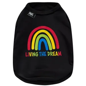 DGG Dog T-Shirt Living the Dream