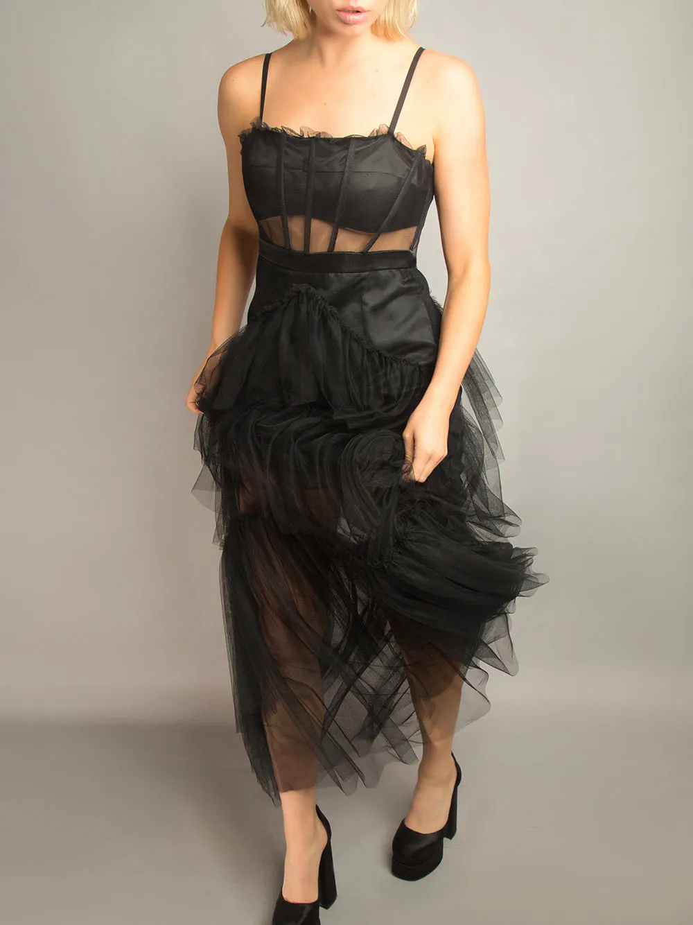 DIDA Tulle Maxi Dress