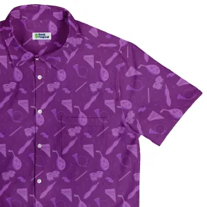 Dnd Bard Class Button Up Shirt