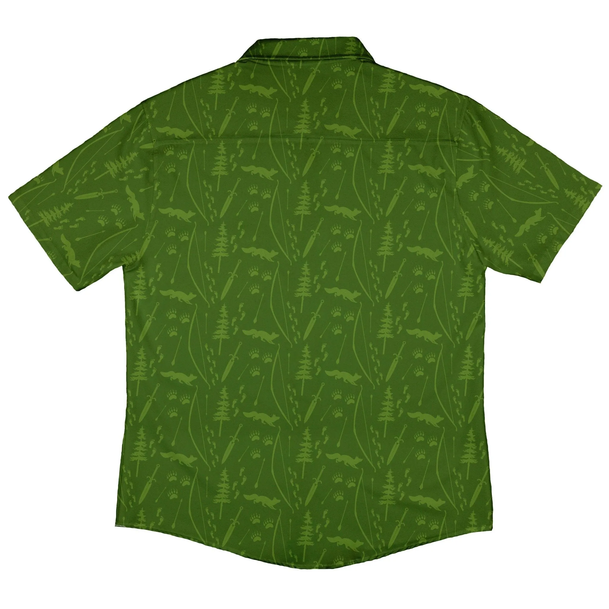 Dnd Ranger Class Button Up Shirt