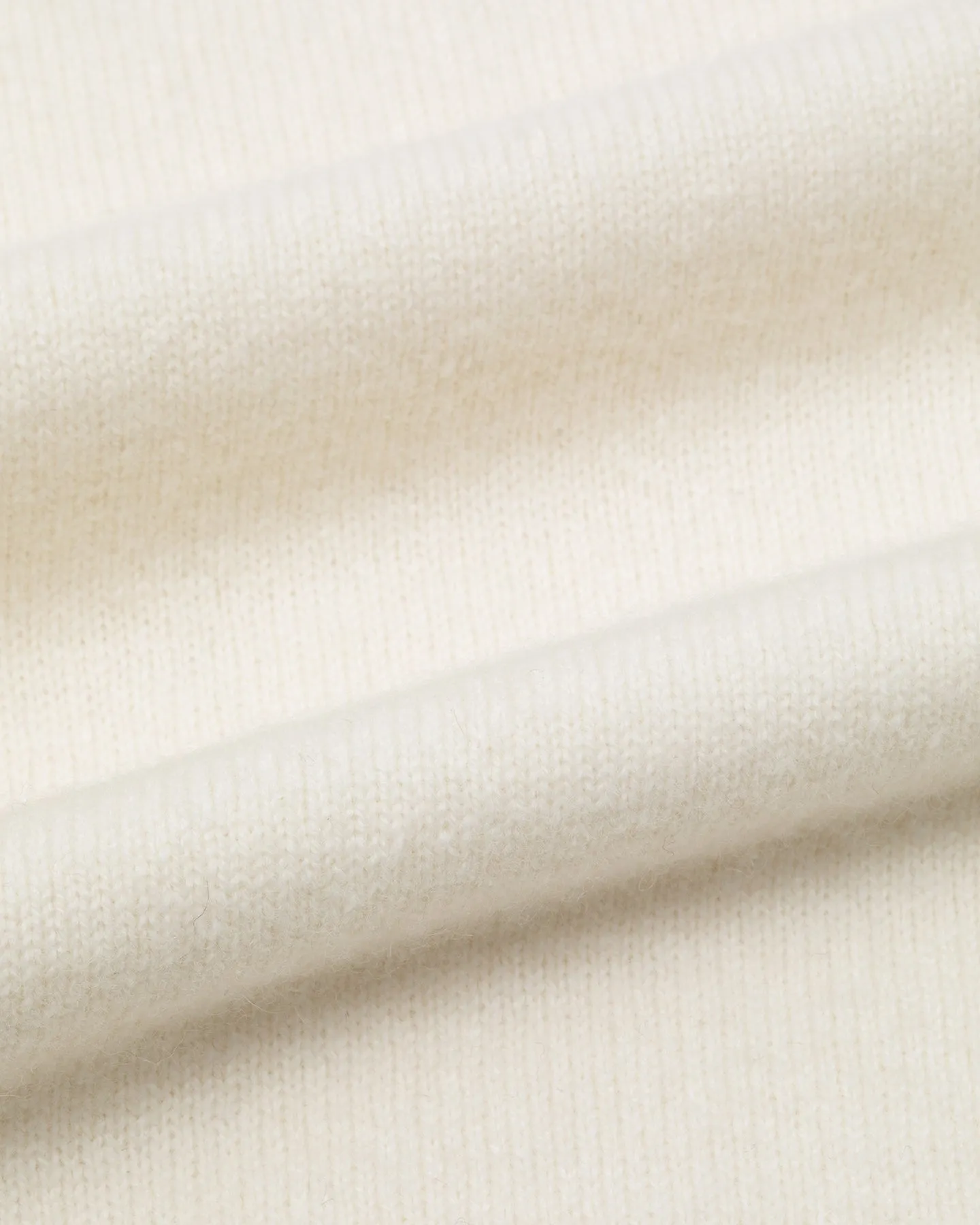 Ecru Lambswool Crew Neck