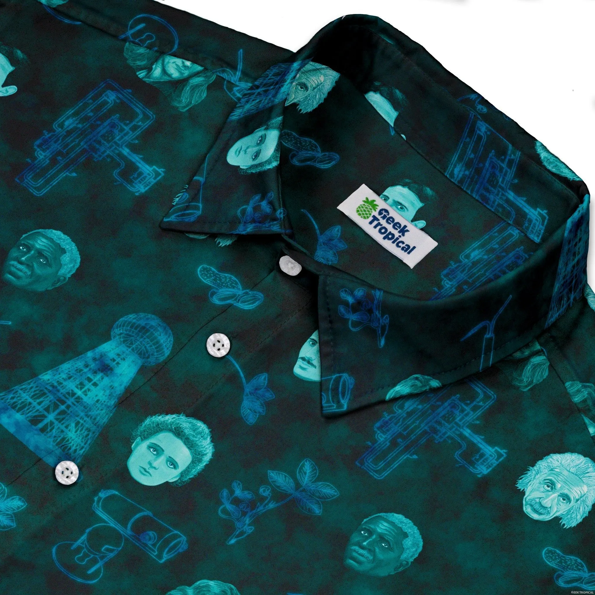 Eerie Science Legends Button Up Shirt