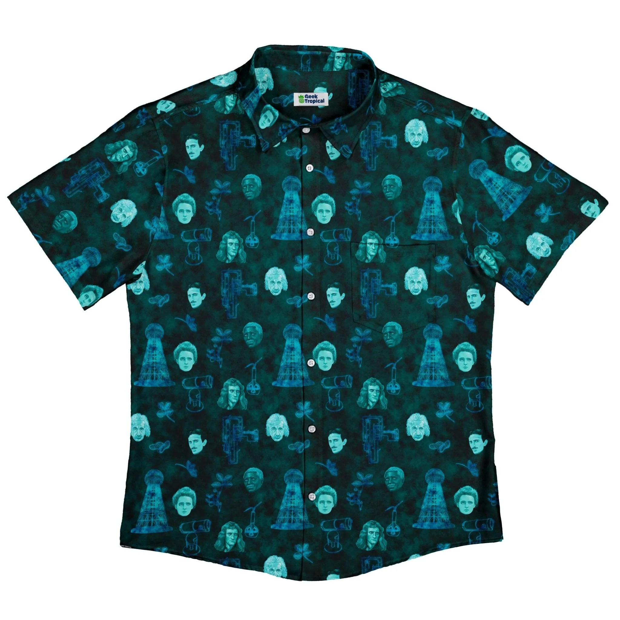 Eerie Science Legends Button Up Shirt