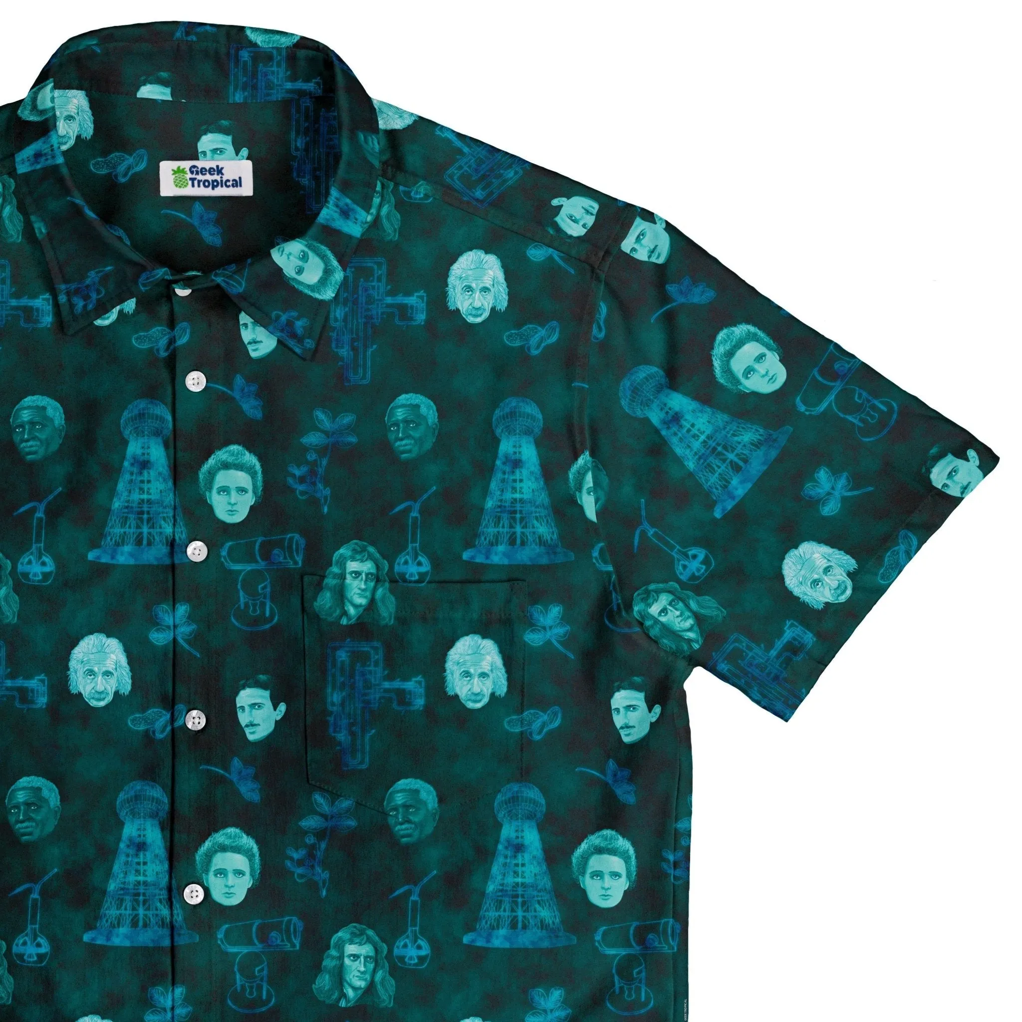 Eerie Science Legends Button Up Shirt
