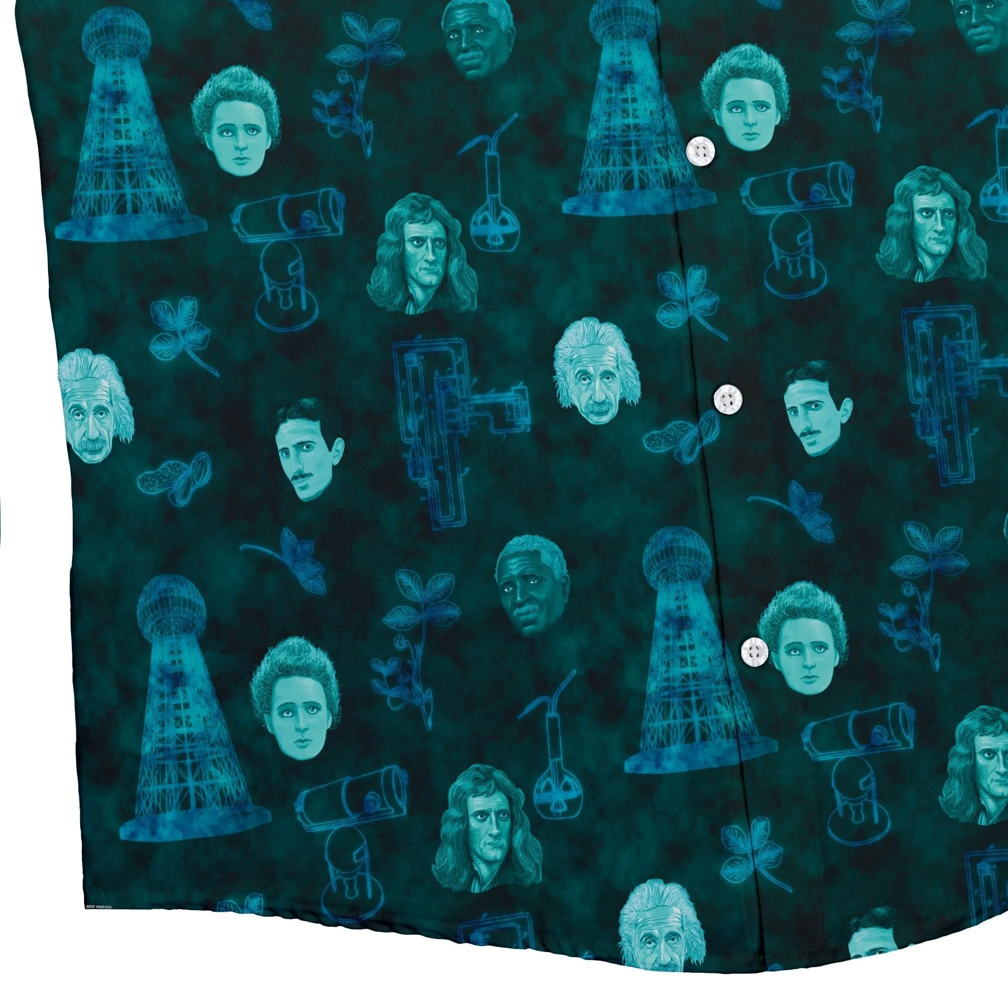 Eerie Science Legends Button Up Shirt