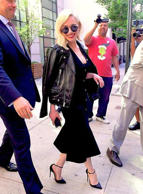 Elegant Black Leather Jacket Worn By Lucy Hale | Lucy Hale Elegant Black Leather Jacket
