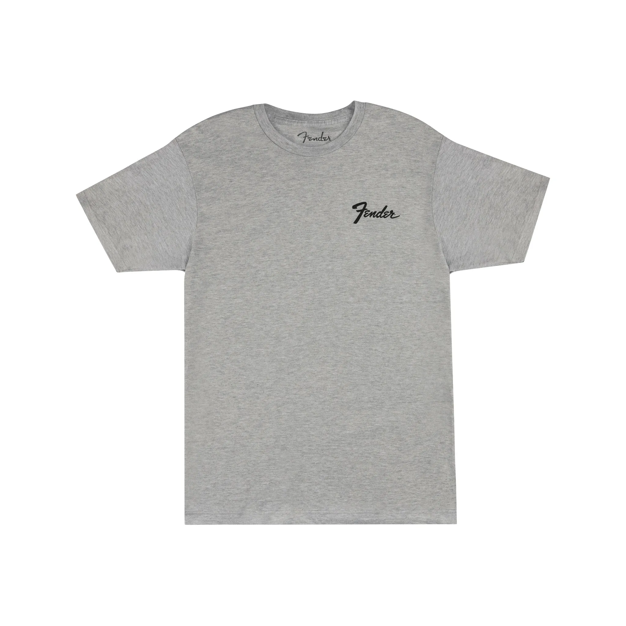 Fender Transition Logo Tees, Athletic Gray