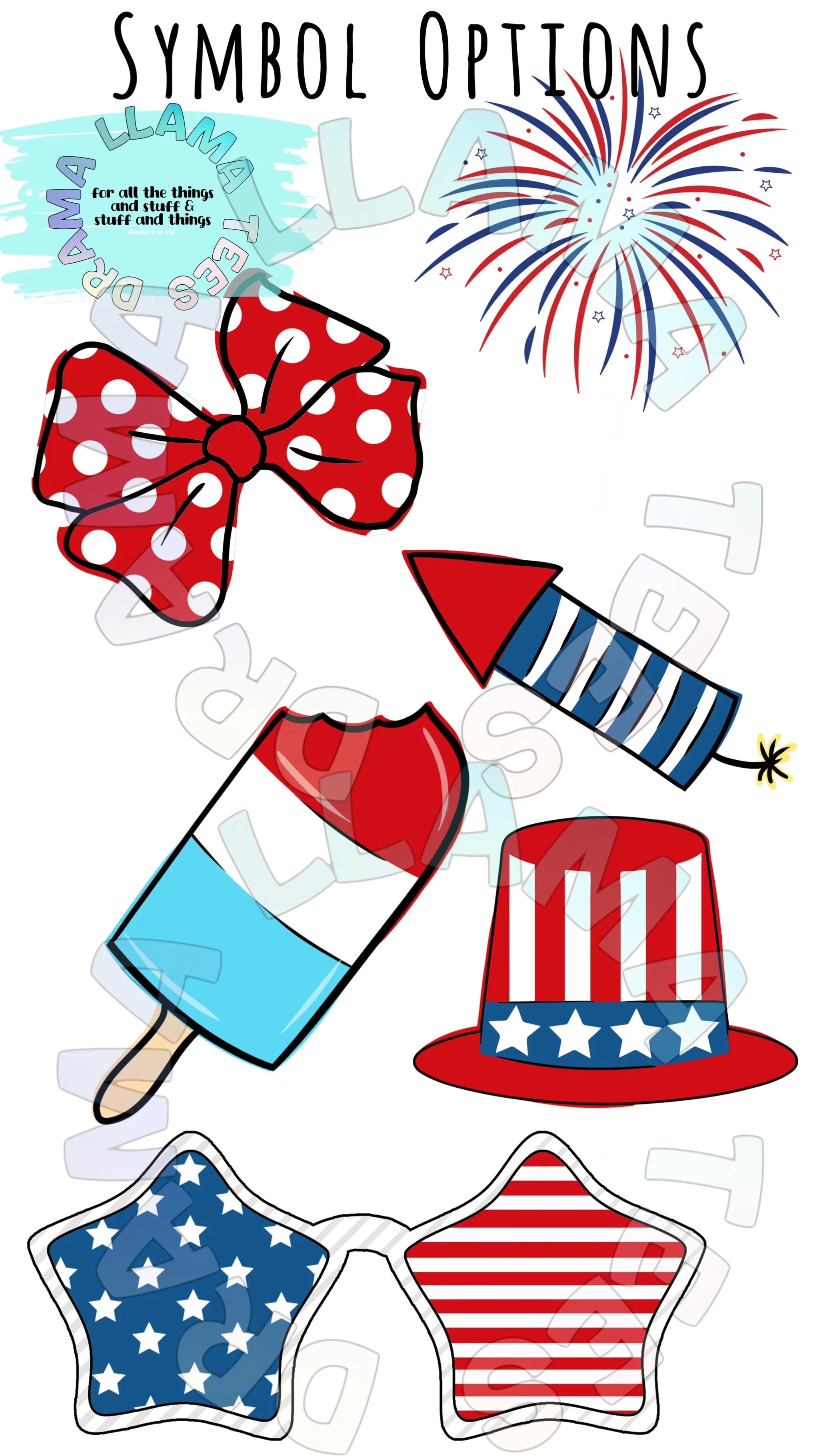Fourth of July Monogram Tees *Kids and Adults*