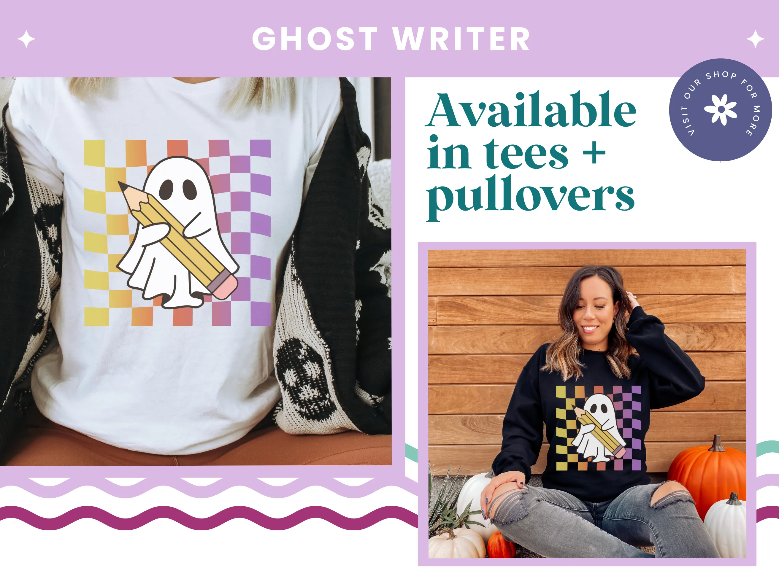 Ghost Writer Tee