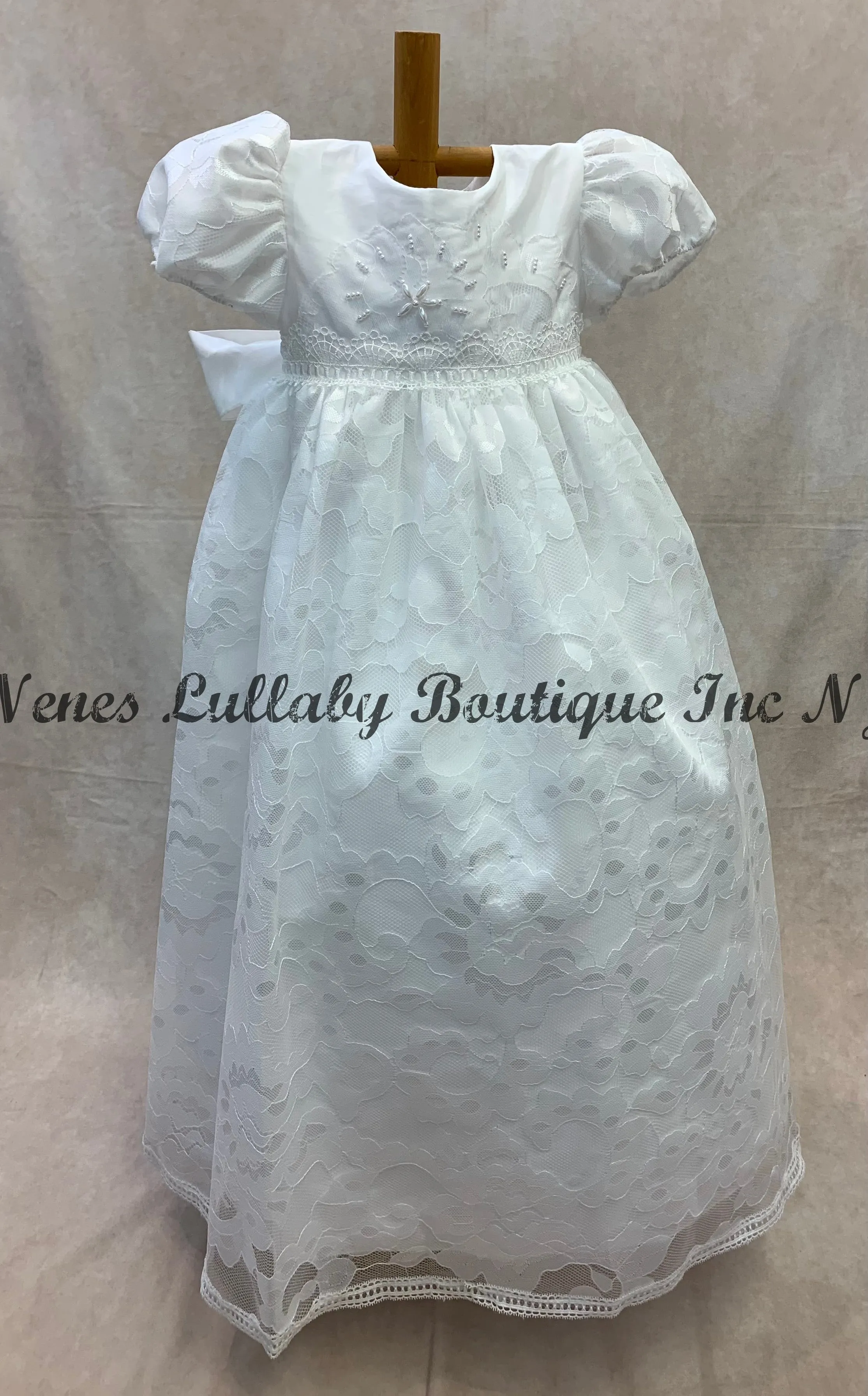 Gia Designer Christening Gown