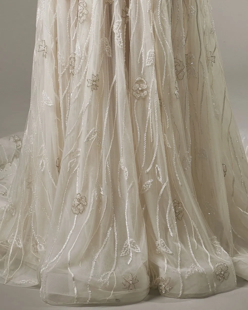 Hand Embellished Couture Dress JADE