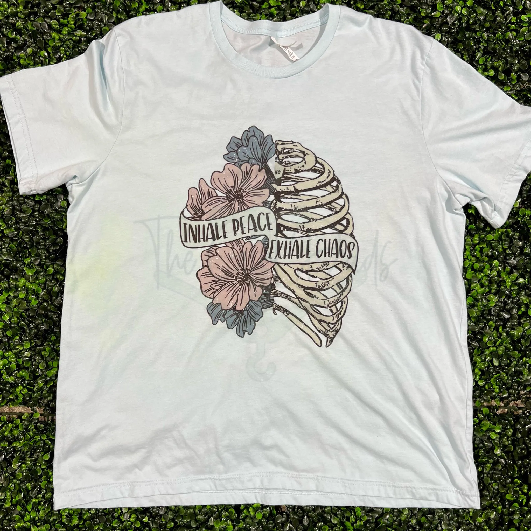 Inhale Peace, Exhale Chaos (Full Color) Top Design
