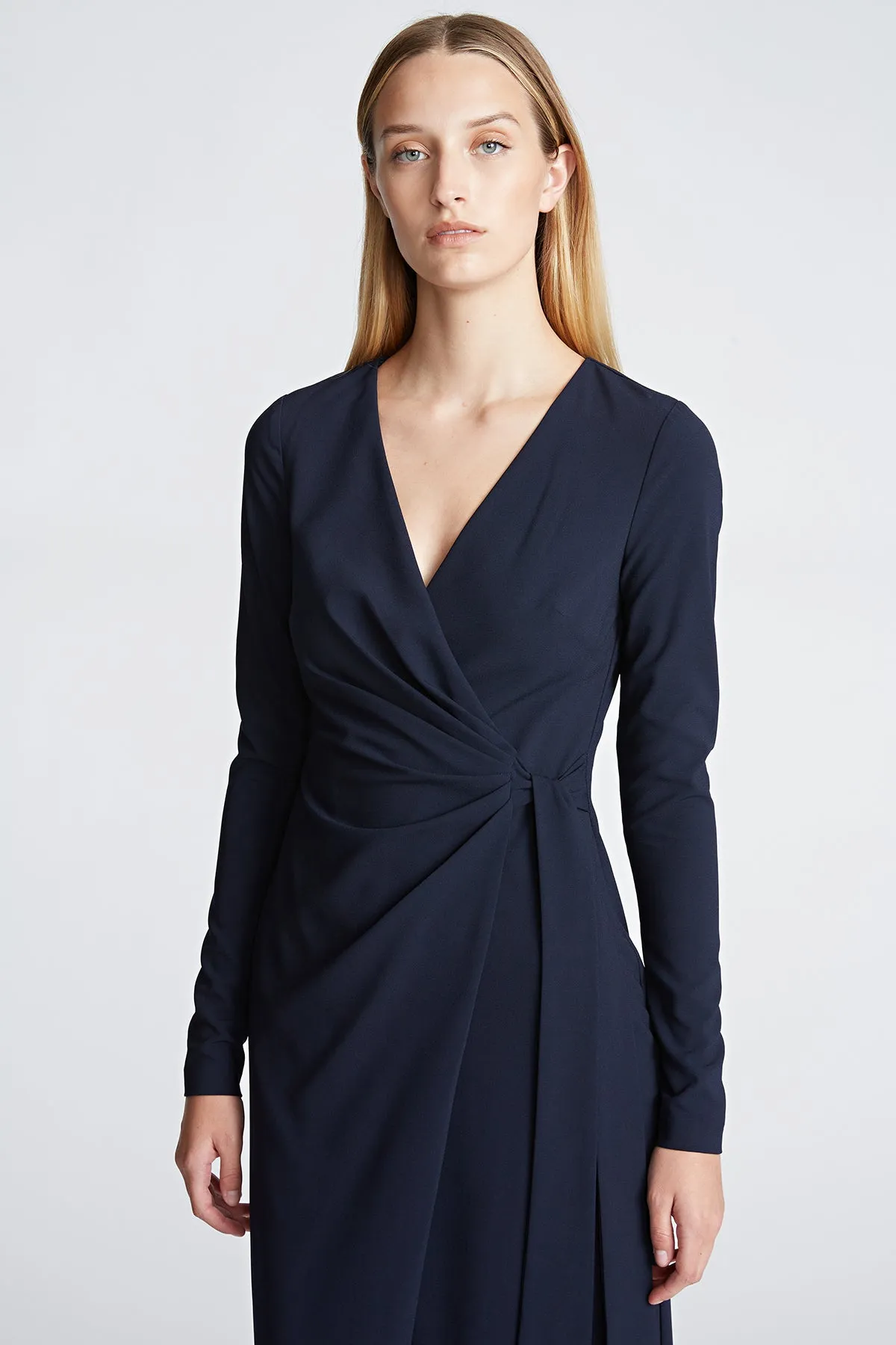 Jasmine Gown In Fluid Crepe
