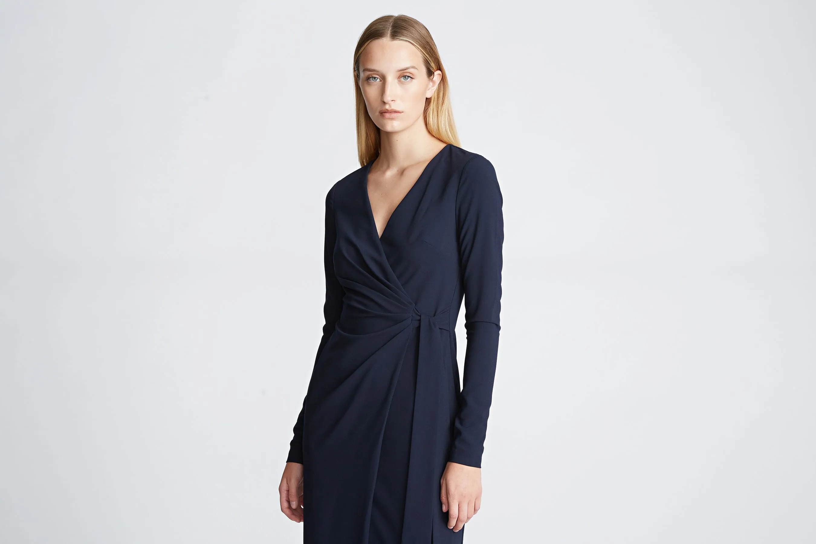 Jasmine Gown In Fluid Crepe