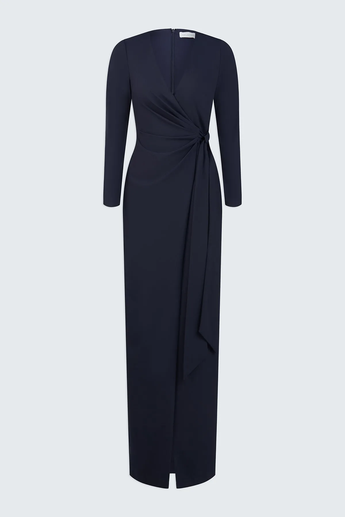 Jasmine Gown In Fluid Crepe