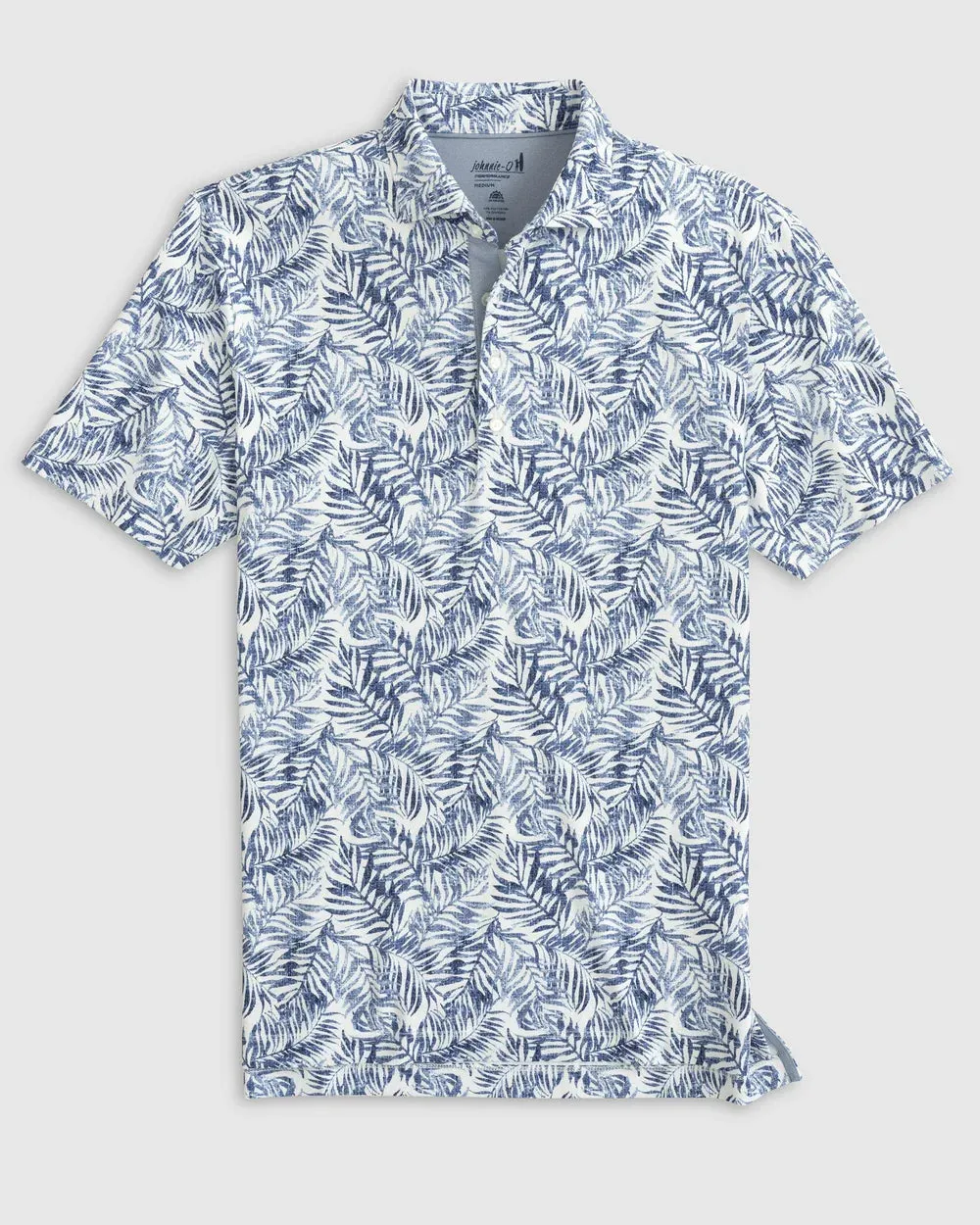 Johnnie-O Aiken Printed Mesh Performance Polo