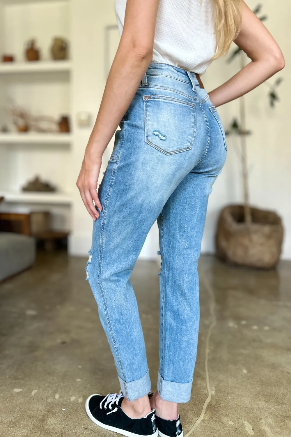 Judy Blue* Pumpkin Patch Relaxed Jeans