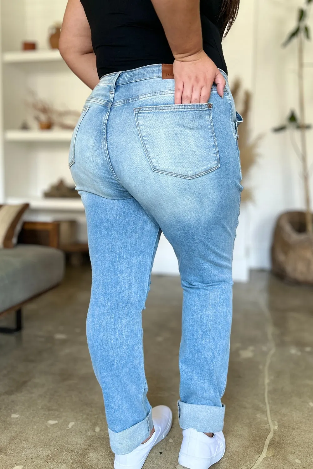 Judy Blue* Pumpkin Patch Relaxed Jeans