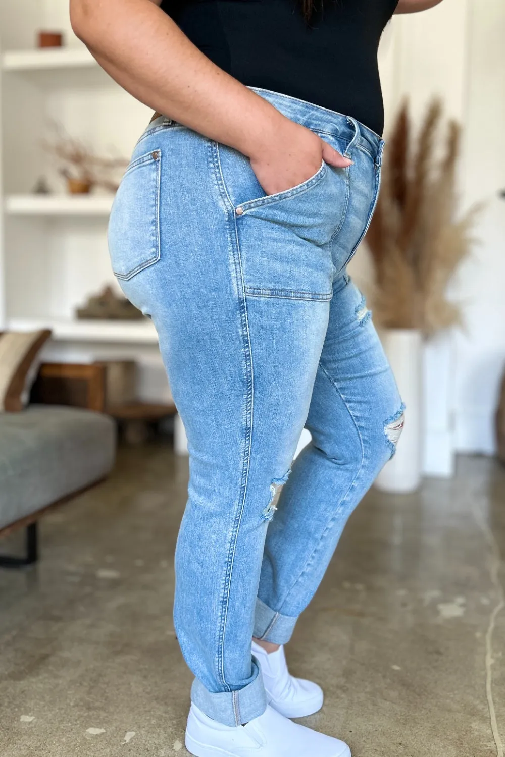 Judy Blue* Pumpkin Patch Relaxed Jeans