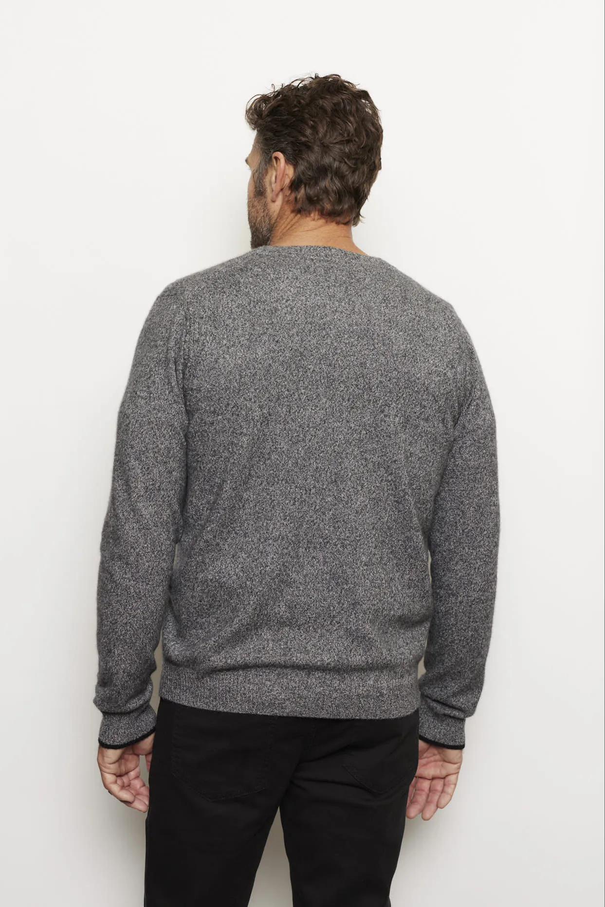 Jules Cashmere Sweater in Mottled