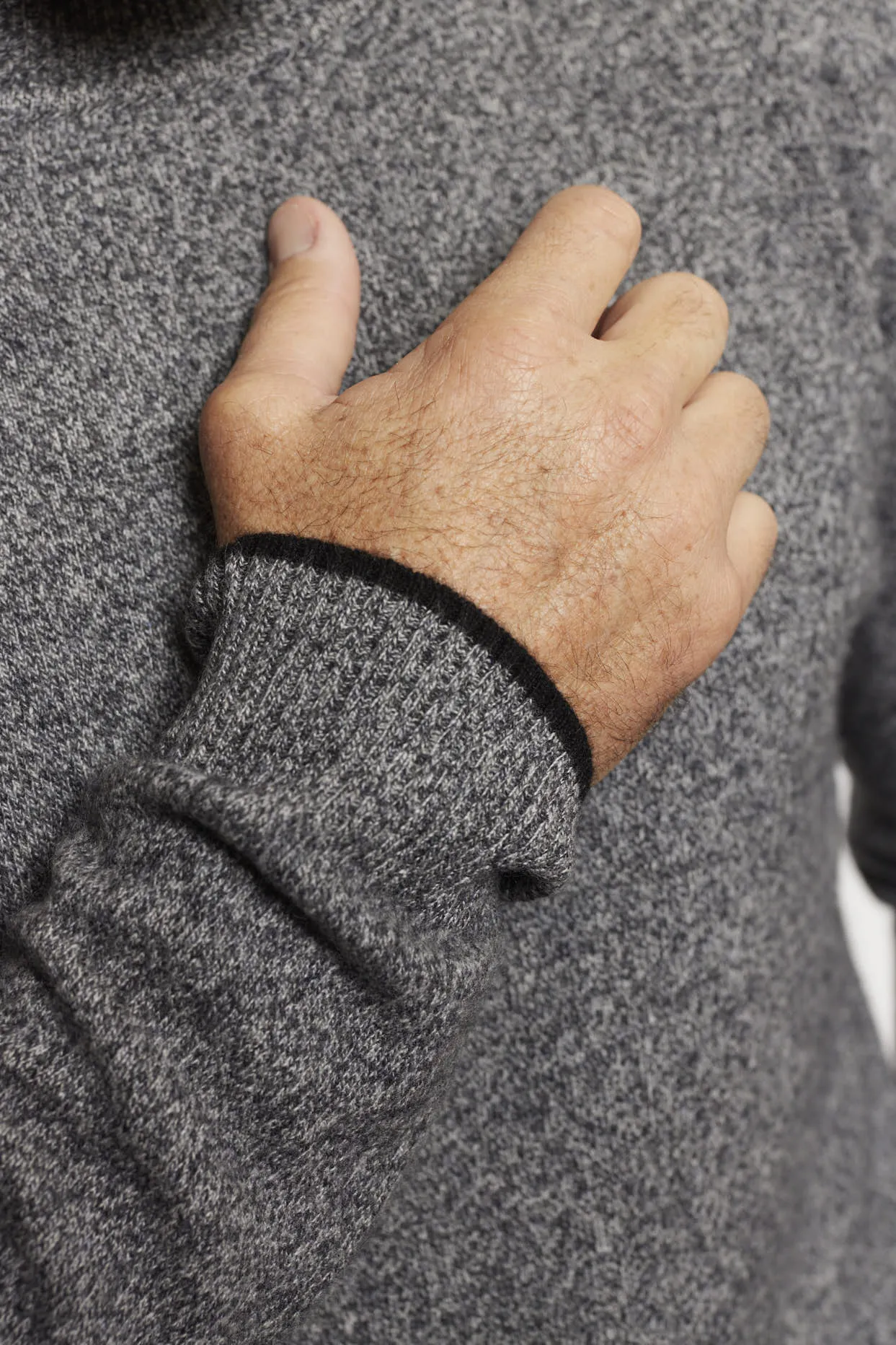 Jules Cashmere Sweater in Mottled