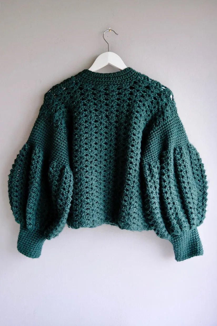Knitwear No.115. Jardin du Bagatelle Cardigan