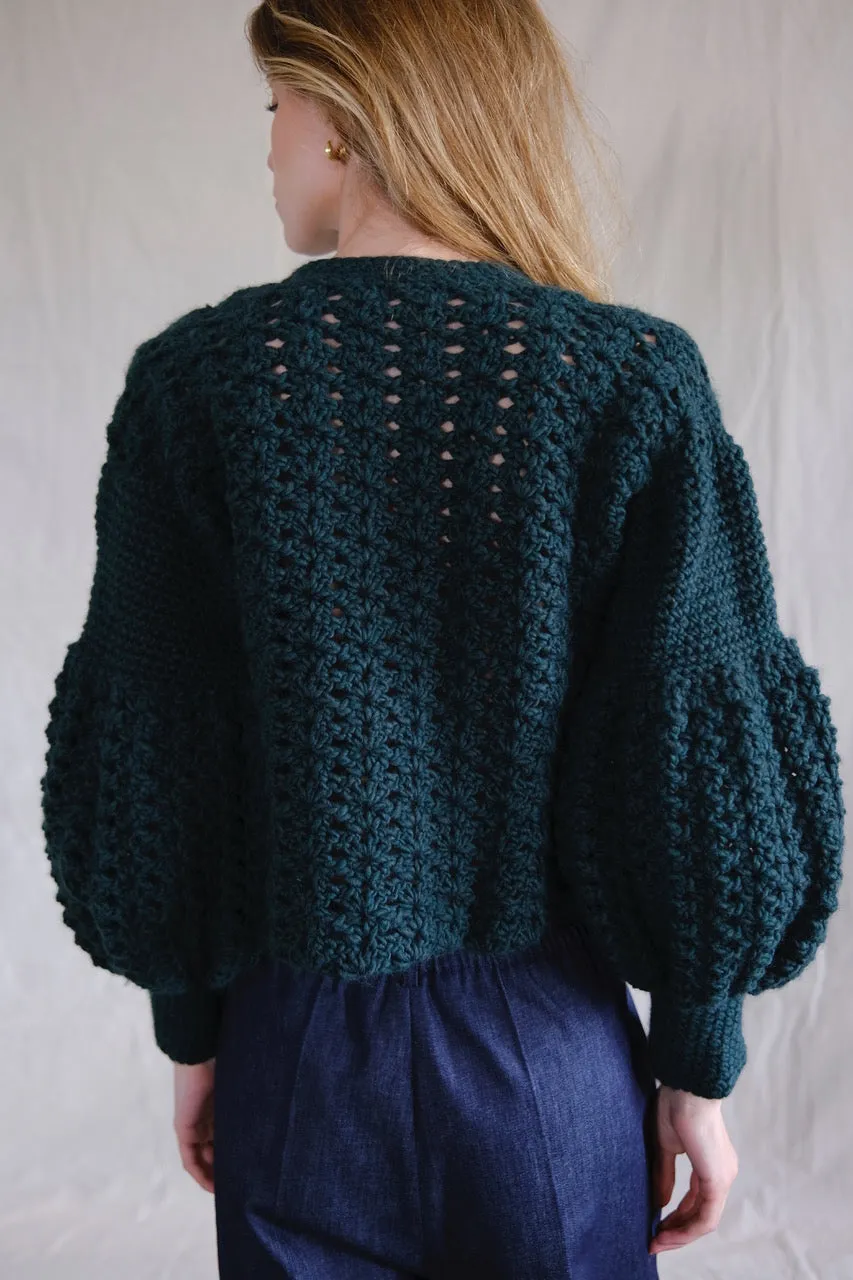 Knitwear No.115. Jardin du Bagatelle Cardigan