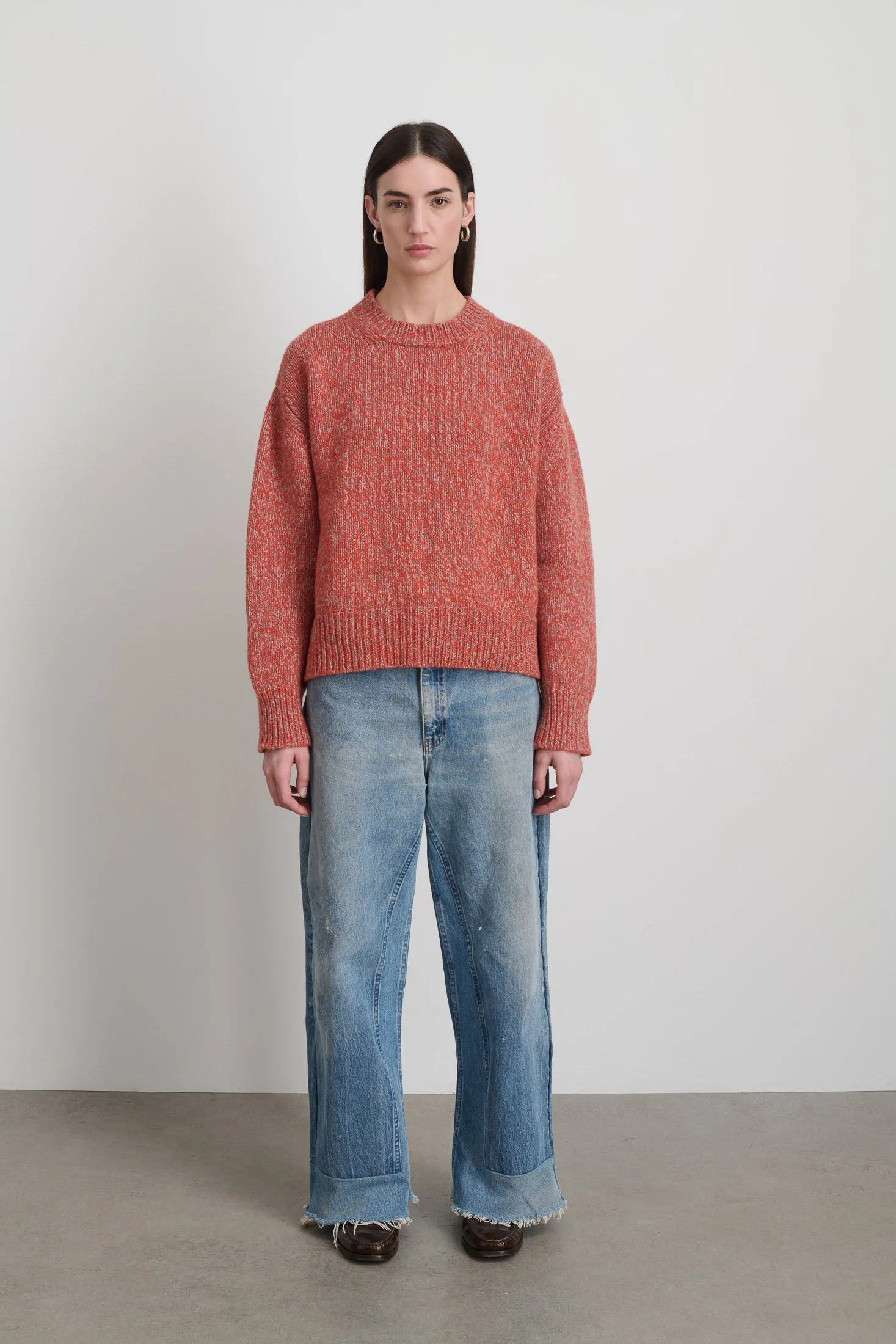 Lambswool Raglan Poppy Twist