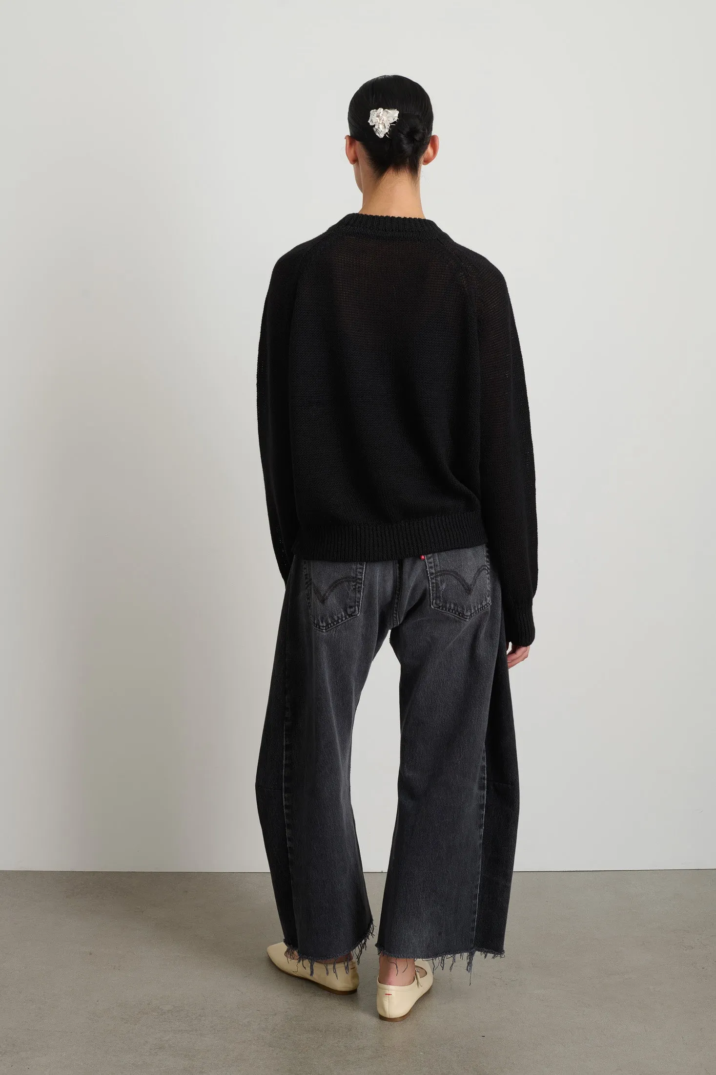 Lind Knit Crew Black