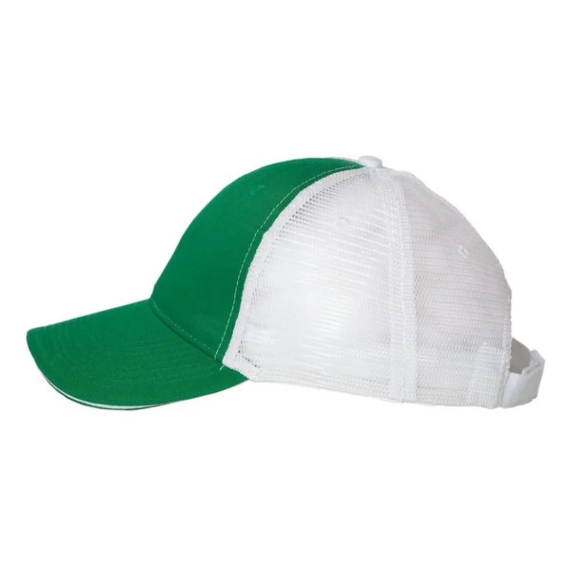 Lucky Trucker St Patricks Day Embroidered Trucker Hat