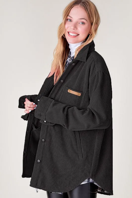 Madera Corduroy Shacket