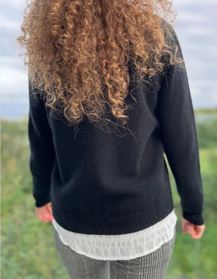 Mansted Midori Cardigan in Black