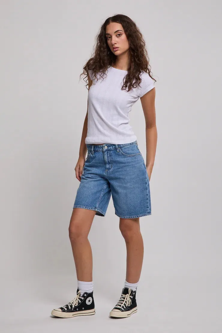 Mid Baggy Short - Blue Fire