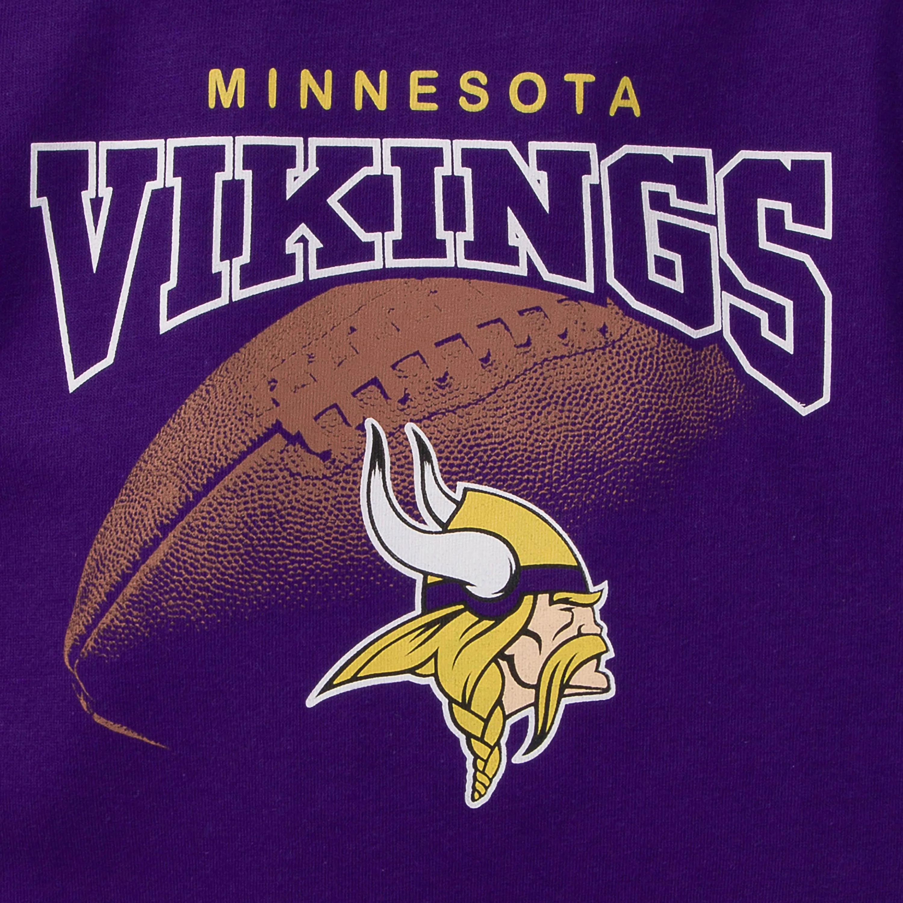 Minnesota Vikings Boys 3-Pack Short Sleeve Tees