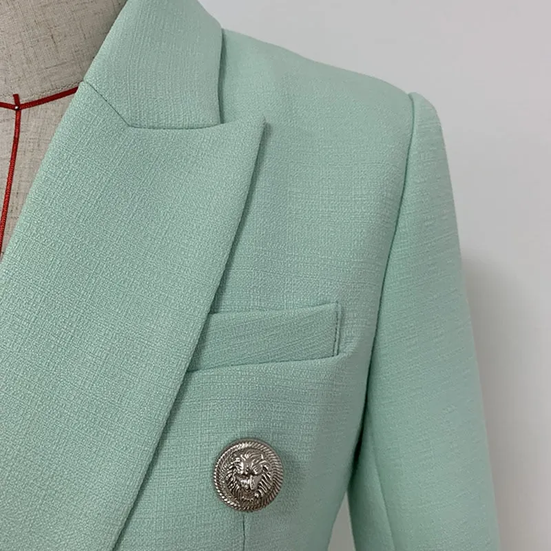 NASTASIA MINT BLAZER