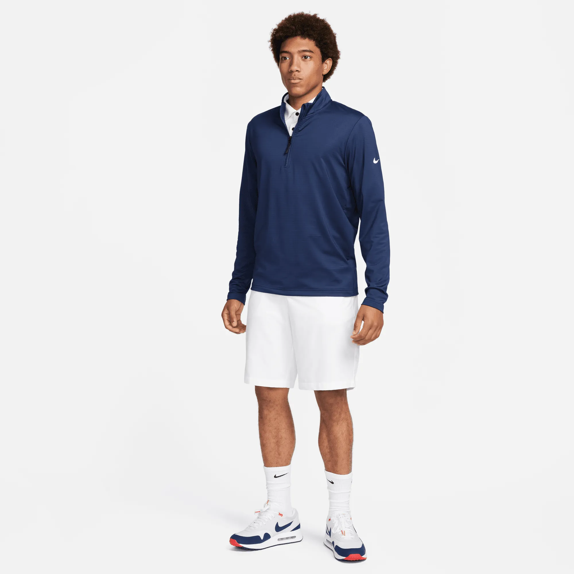 Nike Golf Dri-FIT Victory 1/2 Zip Pullover Top FD5837 - 410