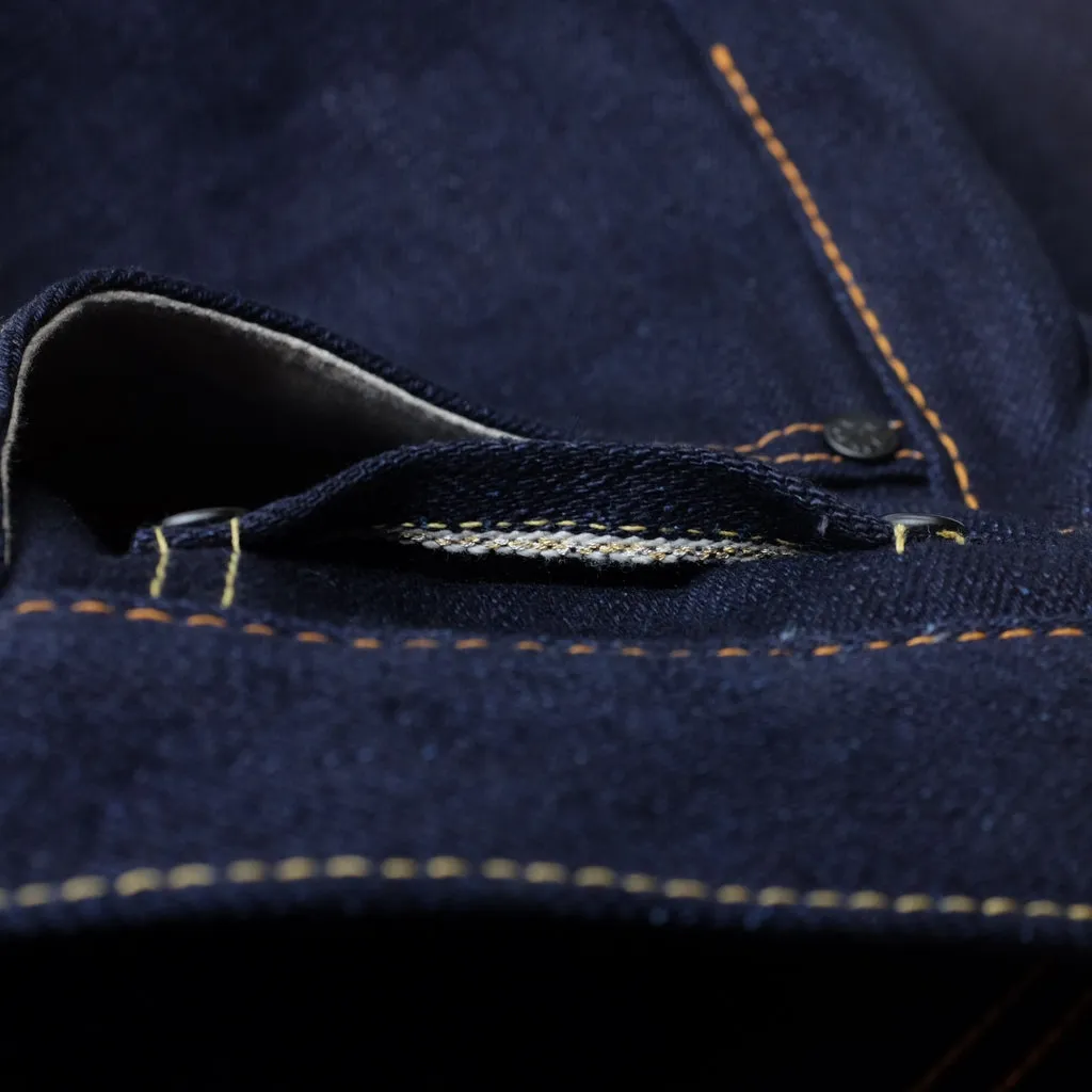 OD SJ 17oz. "Wagami II" Indigo x Black Selvedge Jeans (Comfort Tapered)