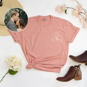 Personalized Line Art Tees